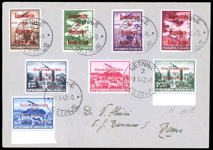 MONTENEGRO POSTA AEREA 1942 - ... 