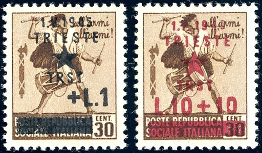 OCCUPAZIONE JUGOSLAVA TRIESTE 1945 ... 