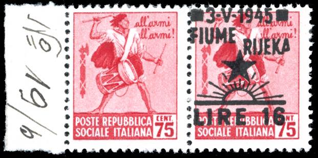 OCCUPAZIONE JUGOSLAVA FIUME 1945 - ... 