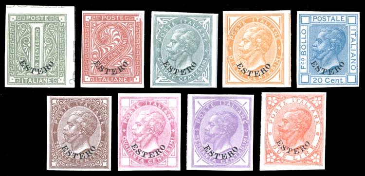 EMISSIONI GENERALI 1874 - Prove ... 