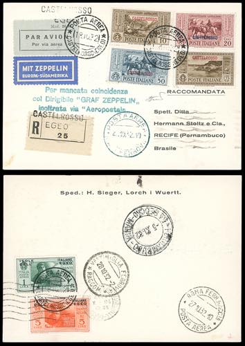 POSTA AEREA 1932 -10, 20  e 30 ... 