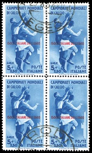 1934 - 5 + 2,50 lire Mondiali di ... 