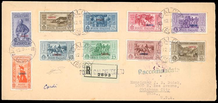 CARCHI 1932 - Garibaldi, serie ... 