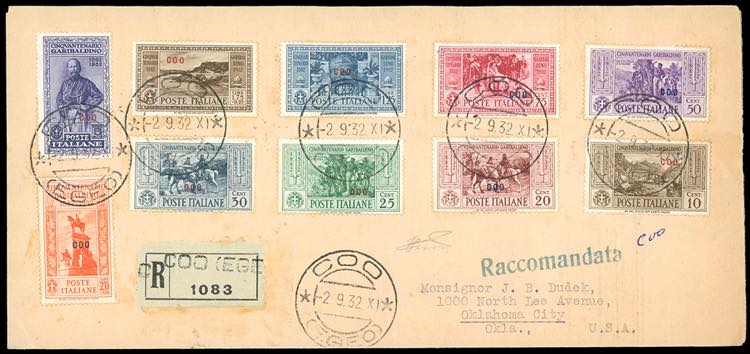 COO 1932 - Garibaldi, serie ... 