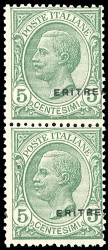1924 - 5 cent. soprastampato in ... 