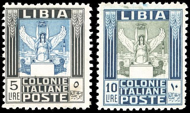 1937 - 5 lire e 10 lire Pittorica, ... 