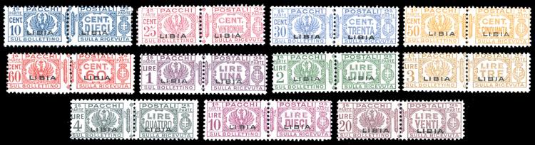 PACCHI POSTALI 1927/37 - Fasci al ... 