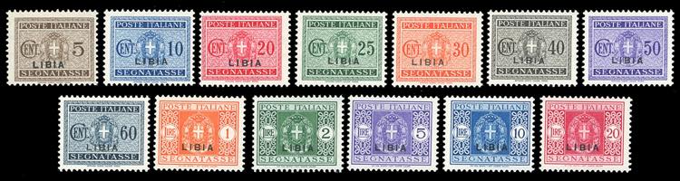 SEGNATASSE 1934 - Soprastampati, ... 