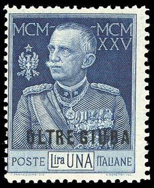 1925 - 1 lira Giubileo, dent. 13 ... 