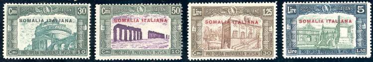 1930 - Milizia III (140/143), ... 