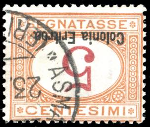 SEGNATASSE 1920 - 5 cent., ... 