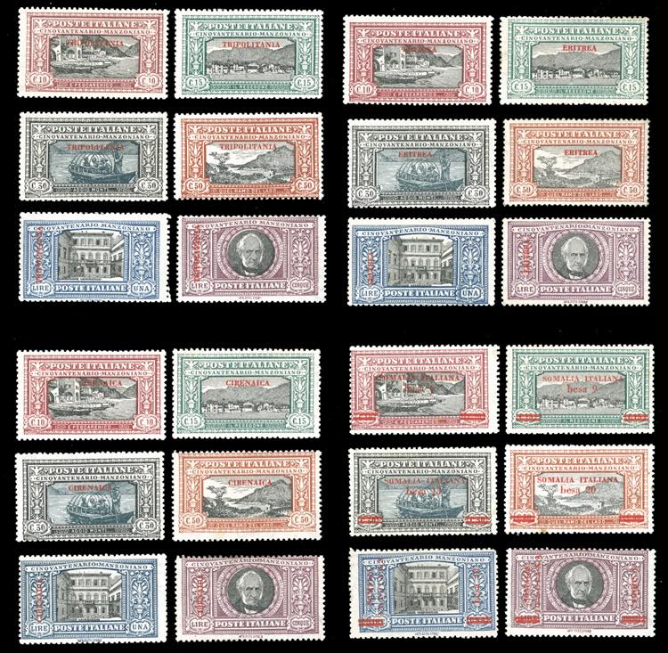 1924 - Manzoni, giro completo ... 