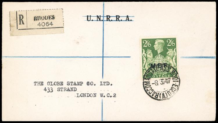 OCCUPAZIONE BRITANNICA M.E.F.1947 ... 