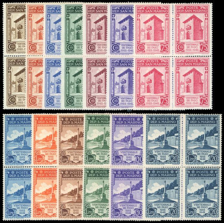 1943 - Ventennale dei Fasci, non ... 