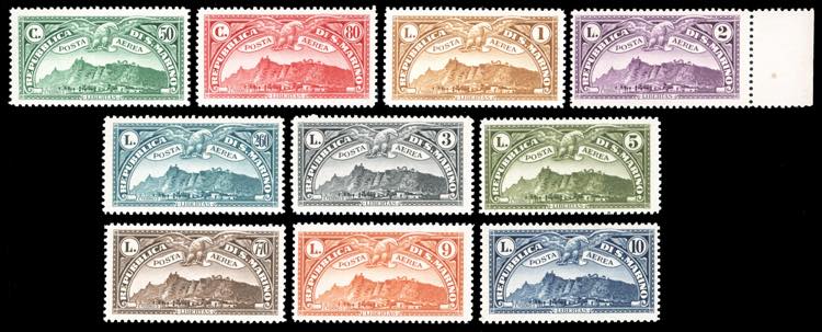 1931 - Veduta, serie completa ... 