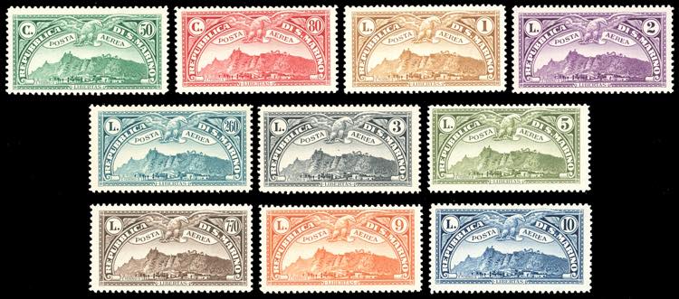 1931 - Veduta, serie completa ... 