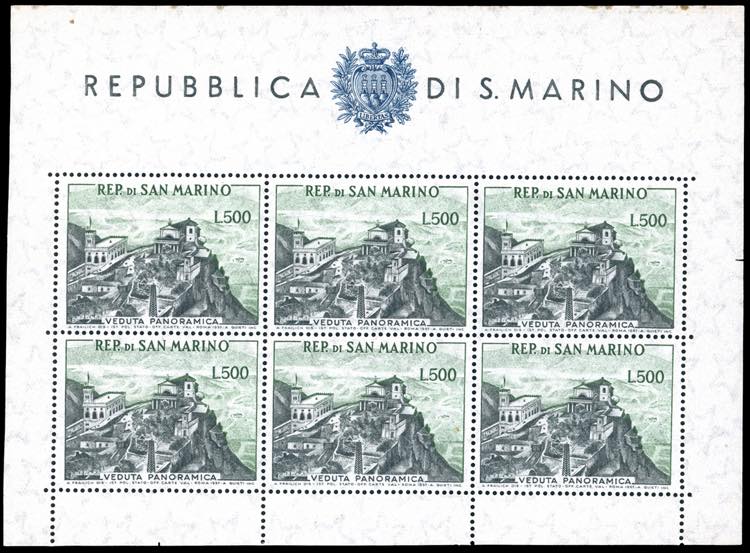 1958 - 500 lire Panorama, ... 