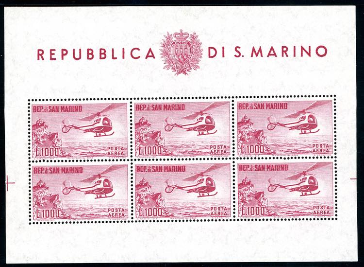 1961 - 1.000 lire Elicottero, ... 