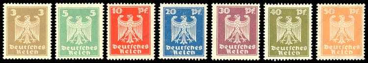 GERMANIA REICH 1924 - Aquila, ... 