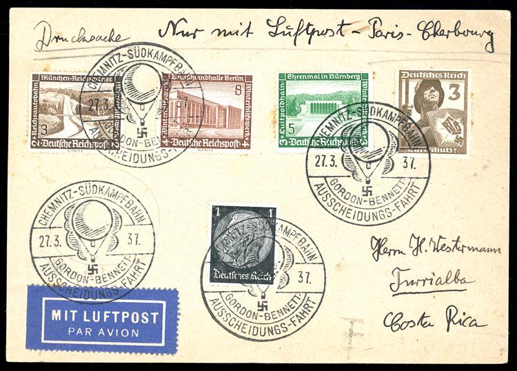 GERMANIA REICH POSTA AEREA 1937 - ... 