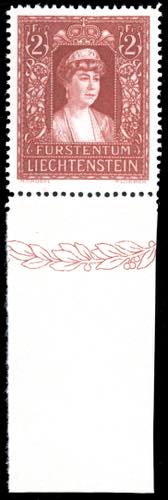 LIECHTENSTEIN 1935 - 2 f. ... 