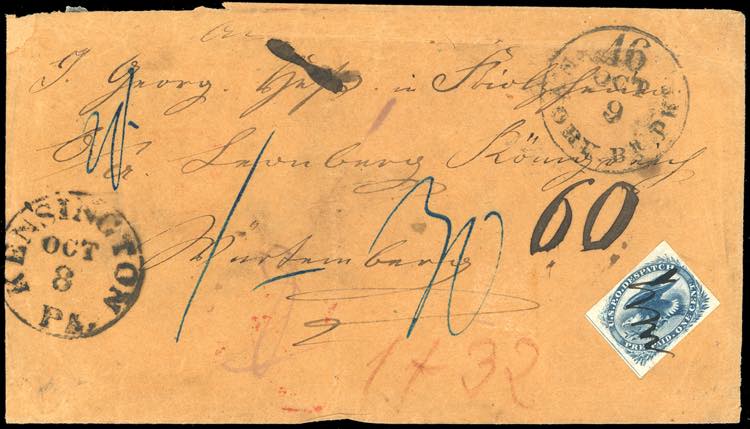 STATI UNITI-CARRIER STAMP 1851 - 1 ... 