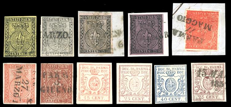 PARMA 1852/1858 - Bellinsieme di ... 