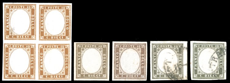 SARDEGNA 1860/1862 - Bellinsieme ... 