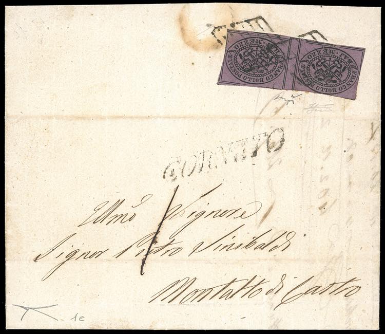 1862 - 1/2 baj lilla vivo (1e), ... 