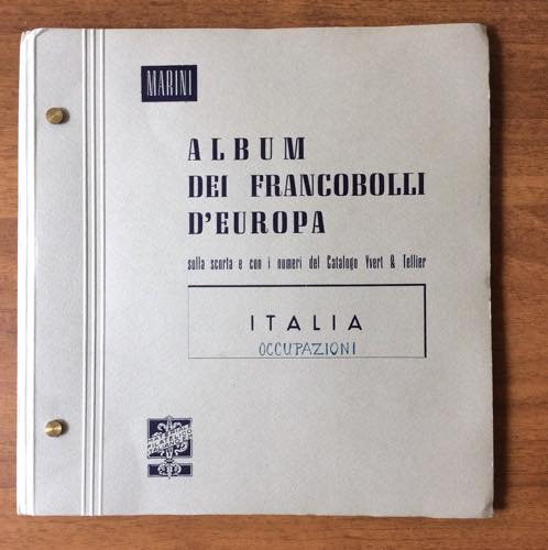 AREA ITALIANA 1918/1946 - Inizio ... 