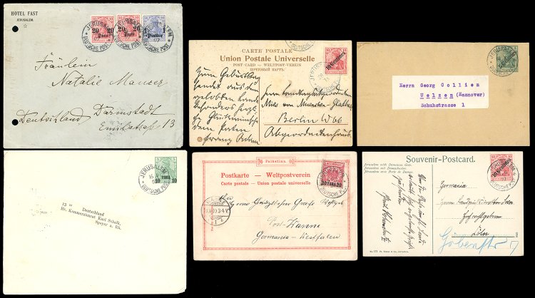 GERMANIA LEVANTE 1900/1910 - Tre ... 