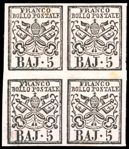 2859 - 5 baj rosa carminio (6A), ... 