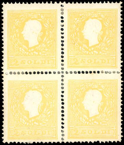 1859 - 2 soldi giallo vivo, II ... 