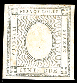 1861 - 2 cent. per stampati, ... 