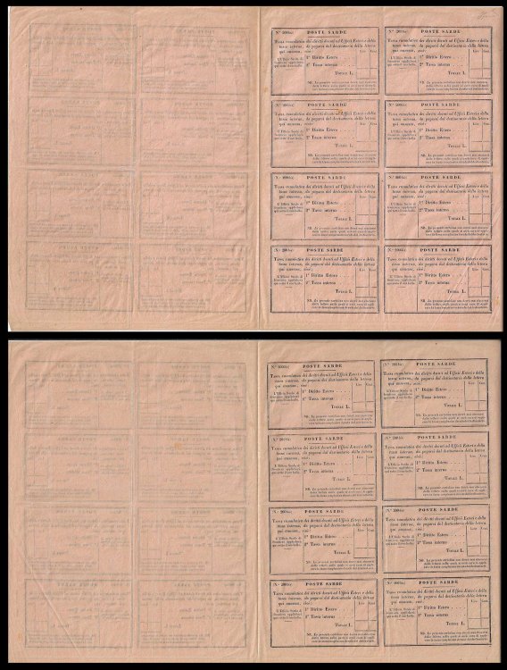 1859 - Segnatasse, modello 200 ... 