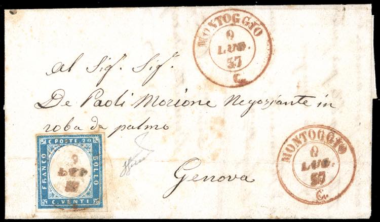 LIGURIA-MONTOGGIO, doppio cerchio ... 