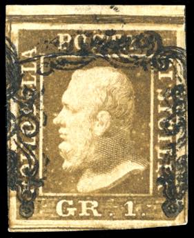 1859 - 1 grano bruno ruggine, I ... 