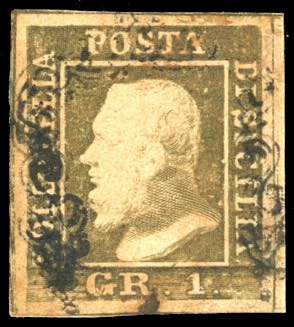 1859 - 1 grano bruno oliva ... 