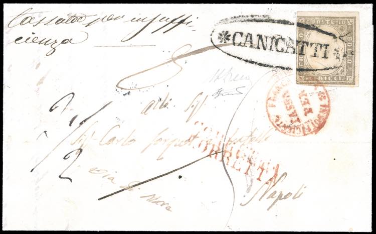 CANICATTI, ovale punti R1 - 10 ... 