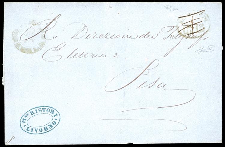 1850 ca - Lettera non affrancata ... 