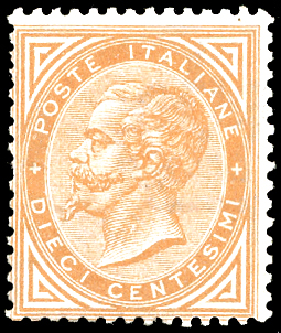 1863 - 10 cent. De La Rue, ... 