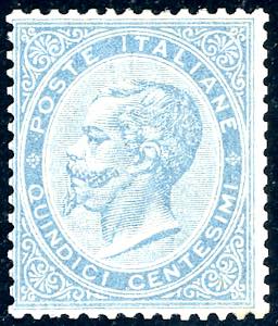 1863 - 15 cent. De La Rue (L18), ... 