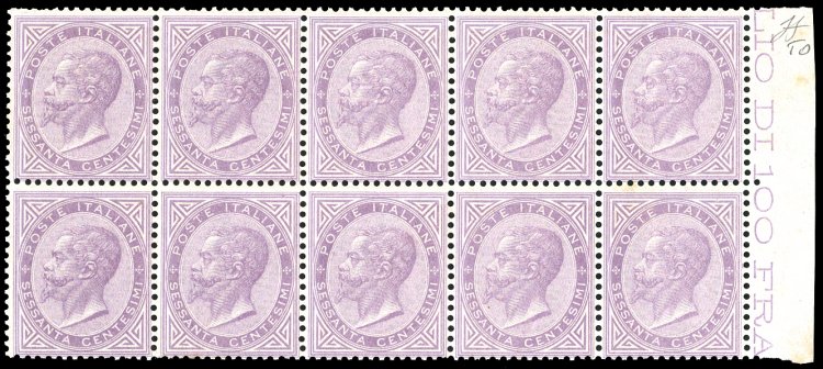 1866 - 60 cent. De La Rue, ... 