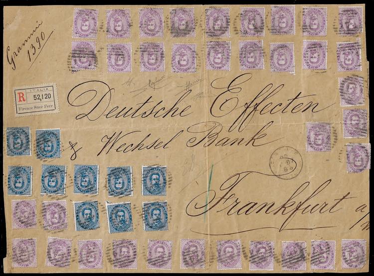 1887 - 50 cent., trentacinque ... 