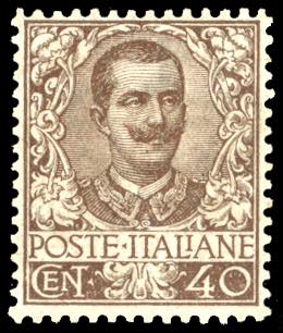 1901 - 40 cent. Floreale (74), ... 