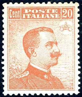 1916 - 20 cent. Michetti, senza ... 