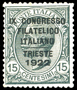 1922 - 15 cent. Congresso ... 
