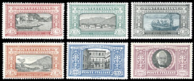1923 - Manzoni, serie completa ... 