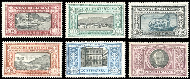 1923 - Manzoni, serie completa ... 