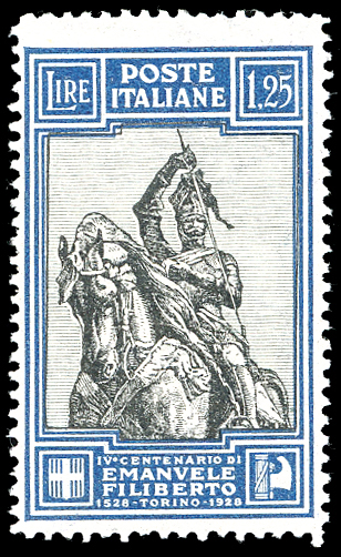 1928 - 1,25 lire Emanuele ... 